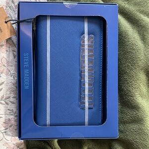 Steve Madden Vibrant Blue Clutch